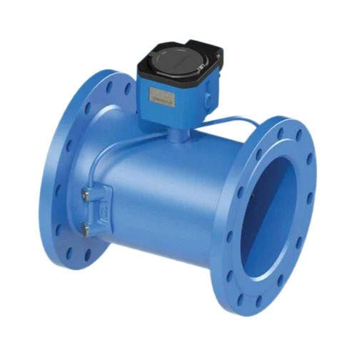 Blue Stainless Steel Dual Channel Ultrasonic Water Meter