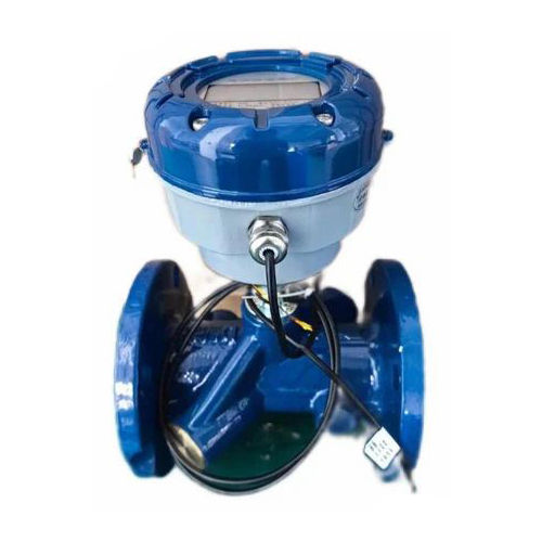 Blue Ultrasonic Type Digital Water Meter