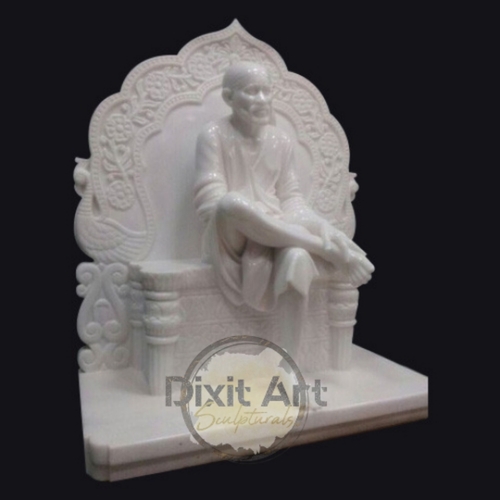 Marble Shirdi Sai Baba Statue