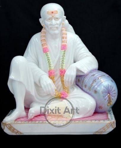 Marble Dwarkamai Statue