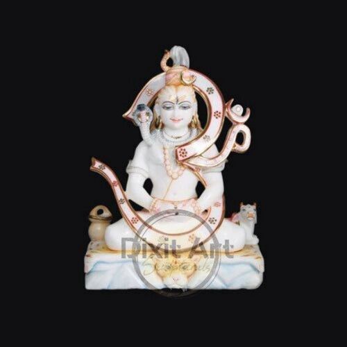 Marble Lord Shiva Statue