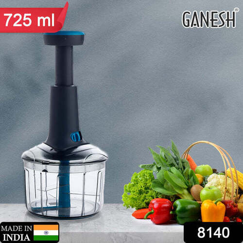 GANESH BINGO LOCK-UNLOCK PUSH CHOPPER ( 725ML) 8140