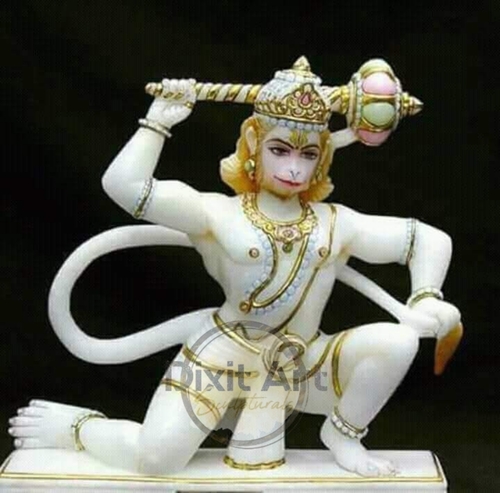 Marble Hanuman Statue