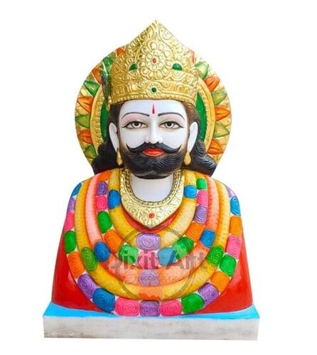 Hare Ka Sahara Baba Shyam Humara Marble Statue