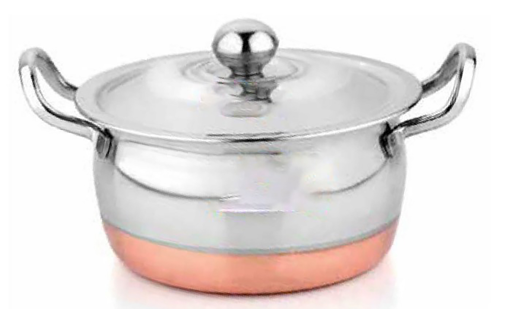 STAINLESS STEEL FINISH GLASS HANDI