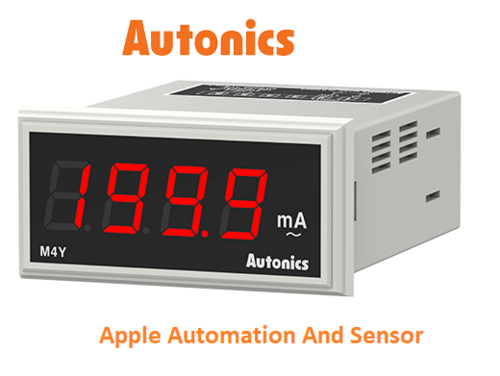 Autonics M4Y-DA-6 Digital Panel Meter - 144 Grams, Ideal for Panel Applications, Reliable Measurement and Display Features