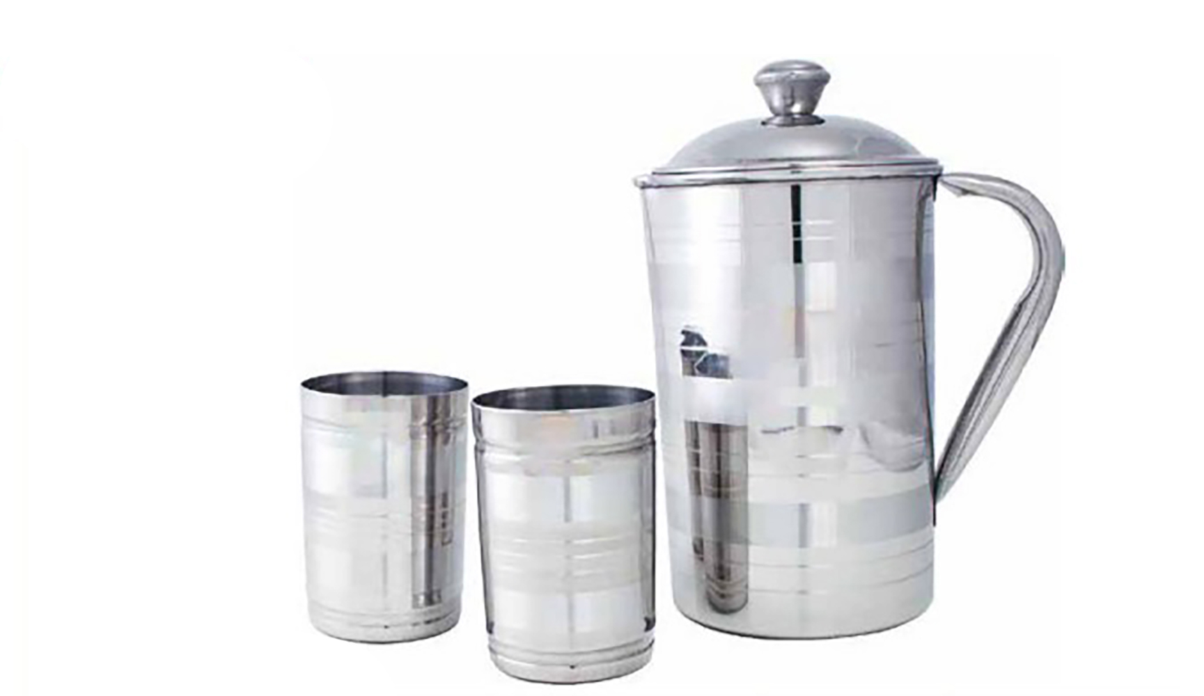 STAINLESS STEEL WATER JUG