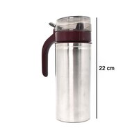 OIL DISPENSER STAINLESS STEEL WITH SMALL NOZZLE 750ML (2128)