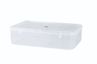 Plastic Keeper 77 No. - Plastic Material, 26x17x7 Cm Size, Transparent Color | Multi Cavity Quantity, Ideal For Storage And Organization