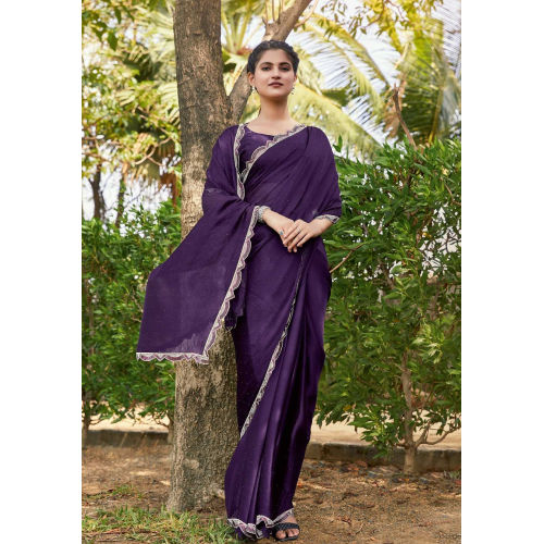 CHIFFON silk saree