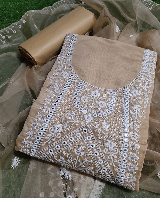 New Designer HandWork Dress Material For Women