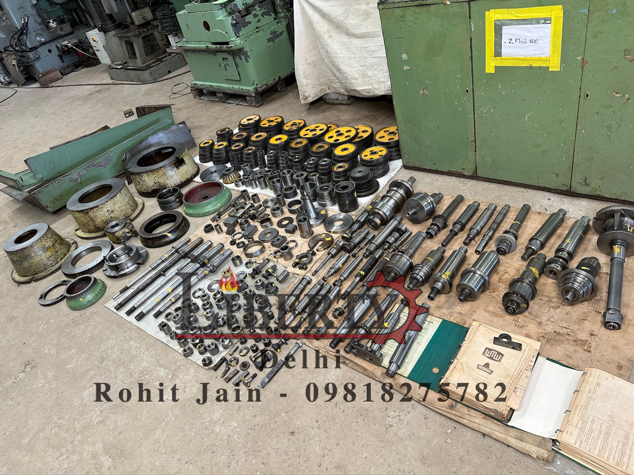 WMW Modul ZFWZ 800 x 10 Gear Hobbing Machine