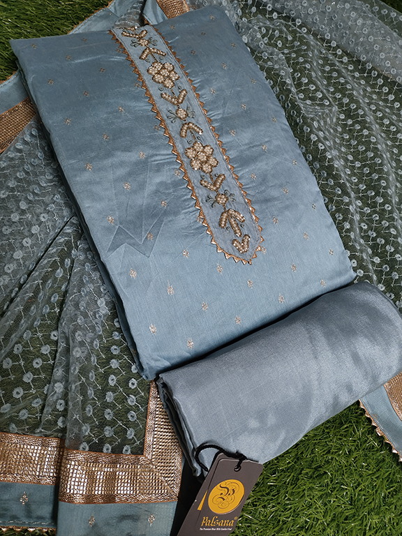New Embroidery Work Dress Material For Women