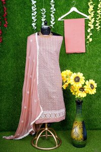 New Embroidery Work Dress Material