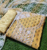 New Hand Work Dress Material For Women