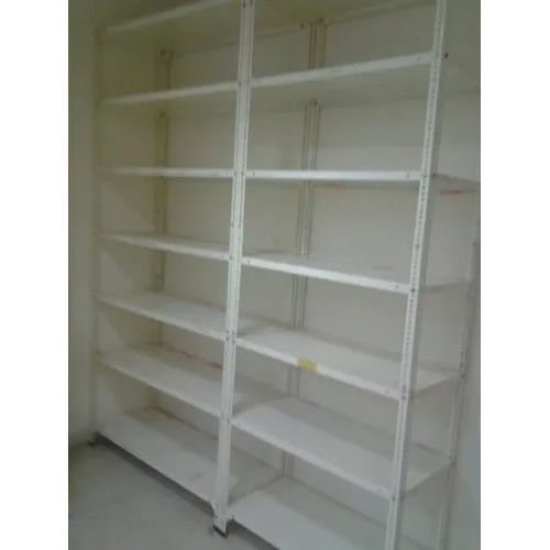 White Mild Steel Storage Rack