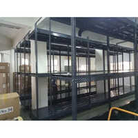 Grey Section Panel Rack