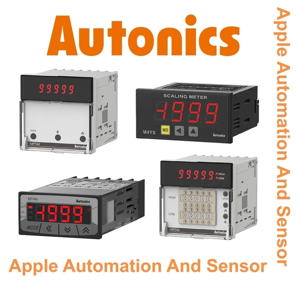 Autonics M4W1P-Av-1 Digital Panel Meter - Capacity: Capacity