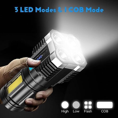 Rechargeable Torch Flashlight