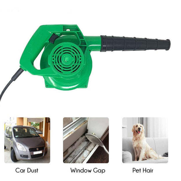 650V BLOWER PORTABLE RIFEL RANGE HEAVY DUTY AIR BLOWER ELECTRIC AIR BLOWER FOR HOME/OFFICE/CAR/PC/COMPUTER DUST/GARAGE/PATIO/GARDEN LEAF/TRASH CLEANING (3158)