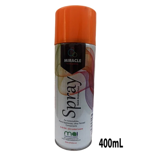 400ml Orange Spray Paint