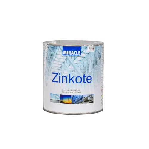 4 Ltr Zinkote Bright Silverish Coating Paint