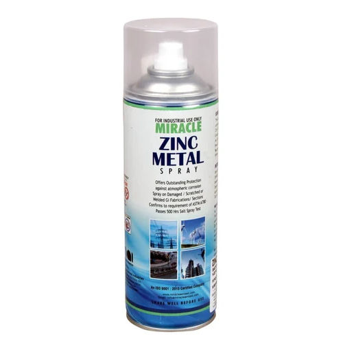 500 Ml Zinc Galvanized Spray Paint Grade: Chemical Grade