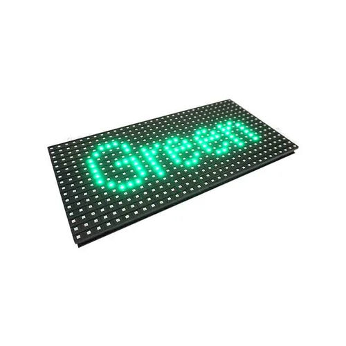 P10 Smd Green Led Display Module Application: Light