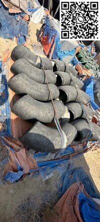 Alloy Steel Buttweld Elbow - Cold Drawn, 1/2" - 24" Size, Round Shape, Matte Black, P91 Hardness, Welding Connection