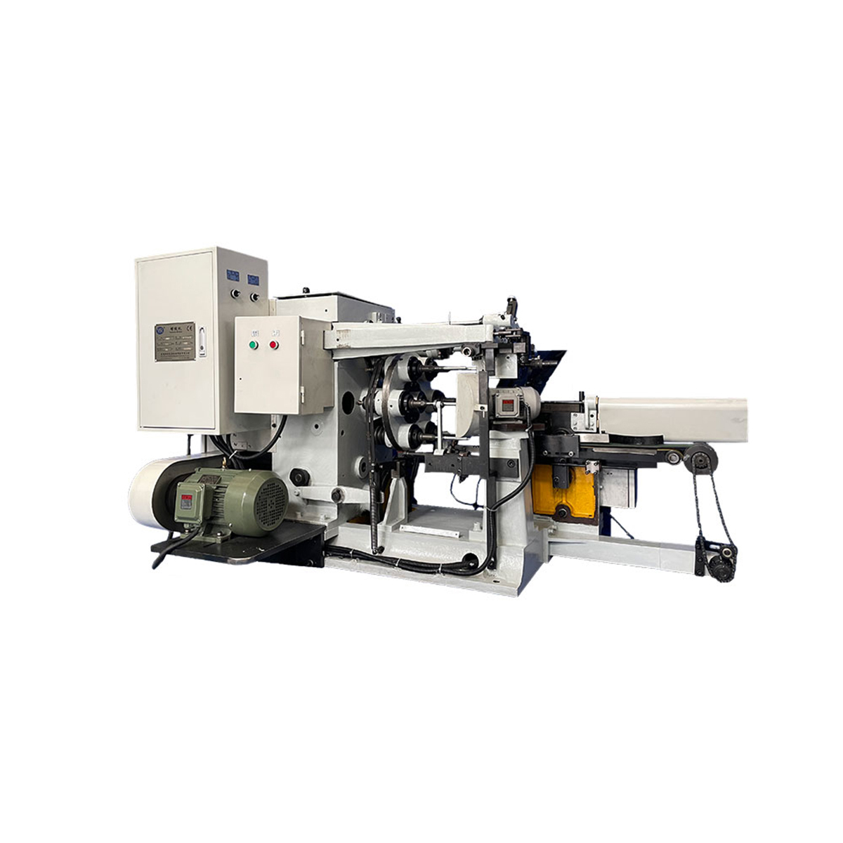 screw cutting machine for aluminum glue tubes making machine