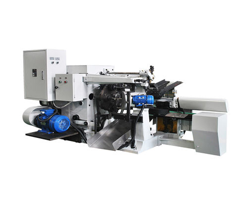 threading machine of shoe polish tubes making machine