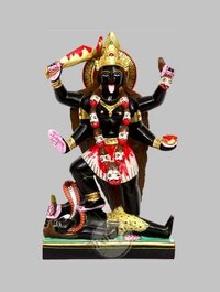 Marble Kali Mata Moorti - Height: 24 Inches