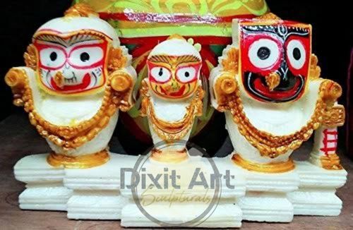 Marble Jagannath Statues