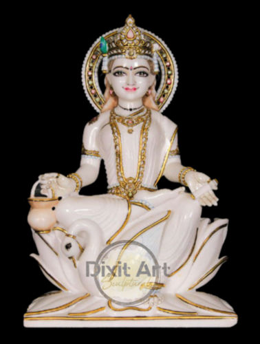 Marble Gayatri Mata Moorti