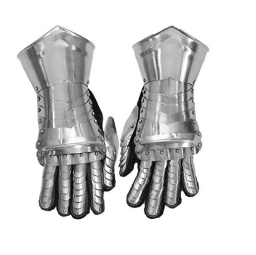 Metal Soldier armour Gloves