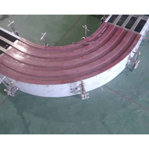 90 Degree 4 Row Magnet Bend Chain Conveyor