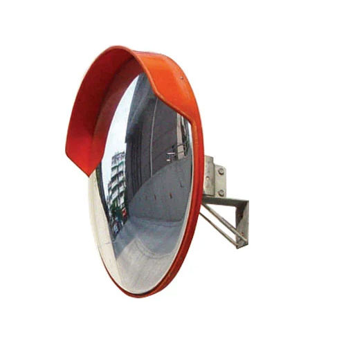 Red Dome Convex Mirror