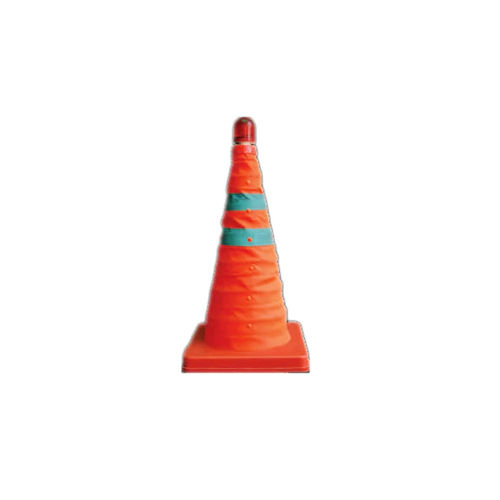 Bright Red Orange Reflective Traffic Cone