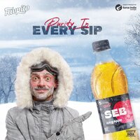600 ML SEB Natural  Apple Soft Drink