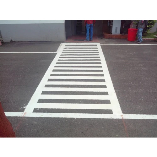 Car Parking Road Paint Marking