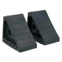 Truck Wheel Chocks - Color: Black