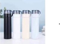 Vaccum Flask Set - Stainless Steel, 750ml Capacity | Insulated Design, Includes Mug And Straw, Ideal For Hot And Cold Beverages