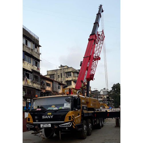 Sany 60 Tons Crane Application: Construction