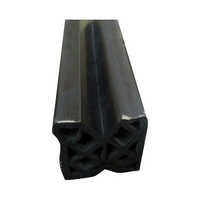 Epdm Expansion Joint - Polished Finish, Black Color, Up To 200mm Width | Equal Shape, Flexible, Chemical Resistant, Ideal For Industrial Applications
