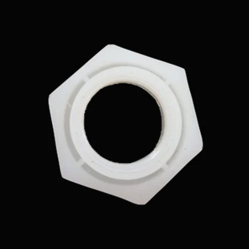 White Plastic Nut