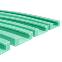 Uhmwpe Profiles - Uhmwpe Material, Thickness 6-300 Mm, Color Green | Rigid Hardness, Versatile Industrial Application, Varying Sizes
