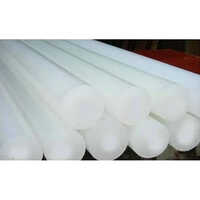 Pp Rod - 250 Mm Diameter, White Color | Made From Durable Pp, Custom Lengths Available