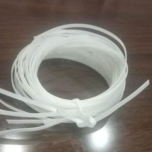 White Plastic Strips Hardness: Rigid