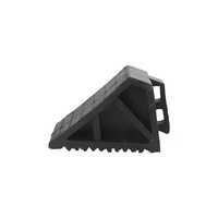 Rubber Wheel Stopper - Color: Black