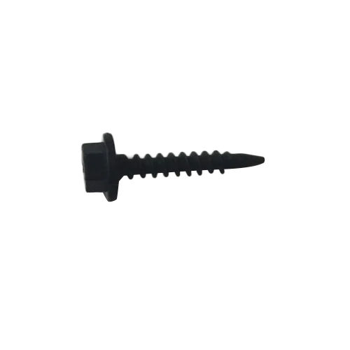 Black Plastic Self Tapping Screw